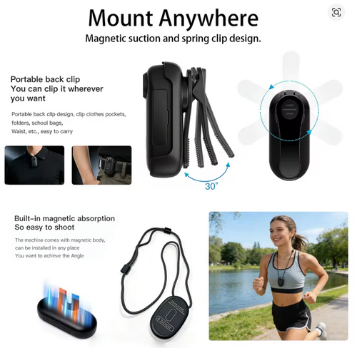 4K HD Mini Vlog Camera
